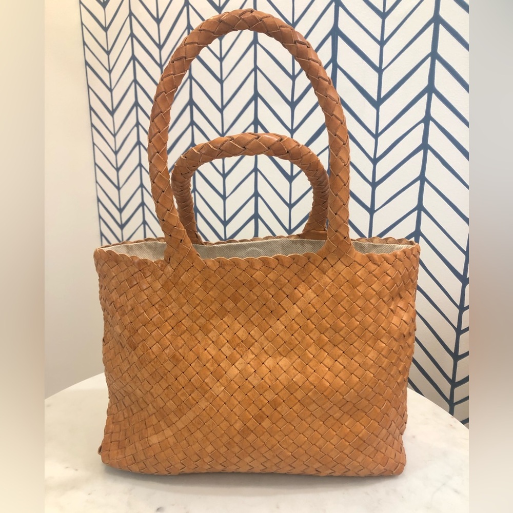 Milaner Italia Mini Elena Woven Handbag - Italy - Italian Woven Shoulder Bag